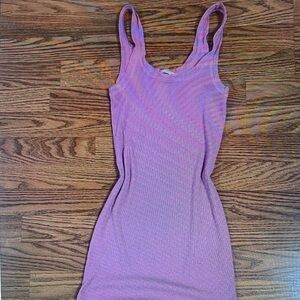 Elegant Pink Sleeveless Dress